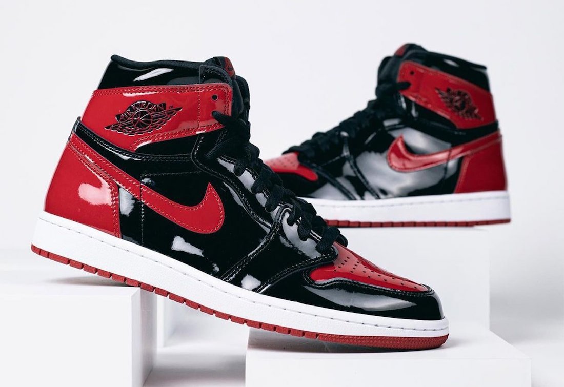Jordan 1 Retro High OG Bred Patent