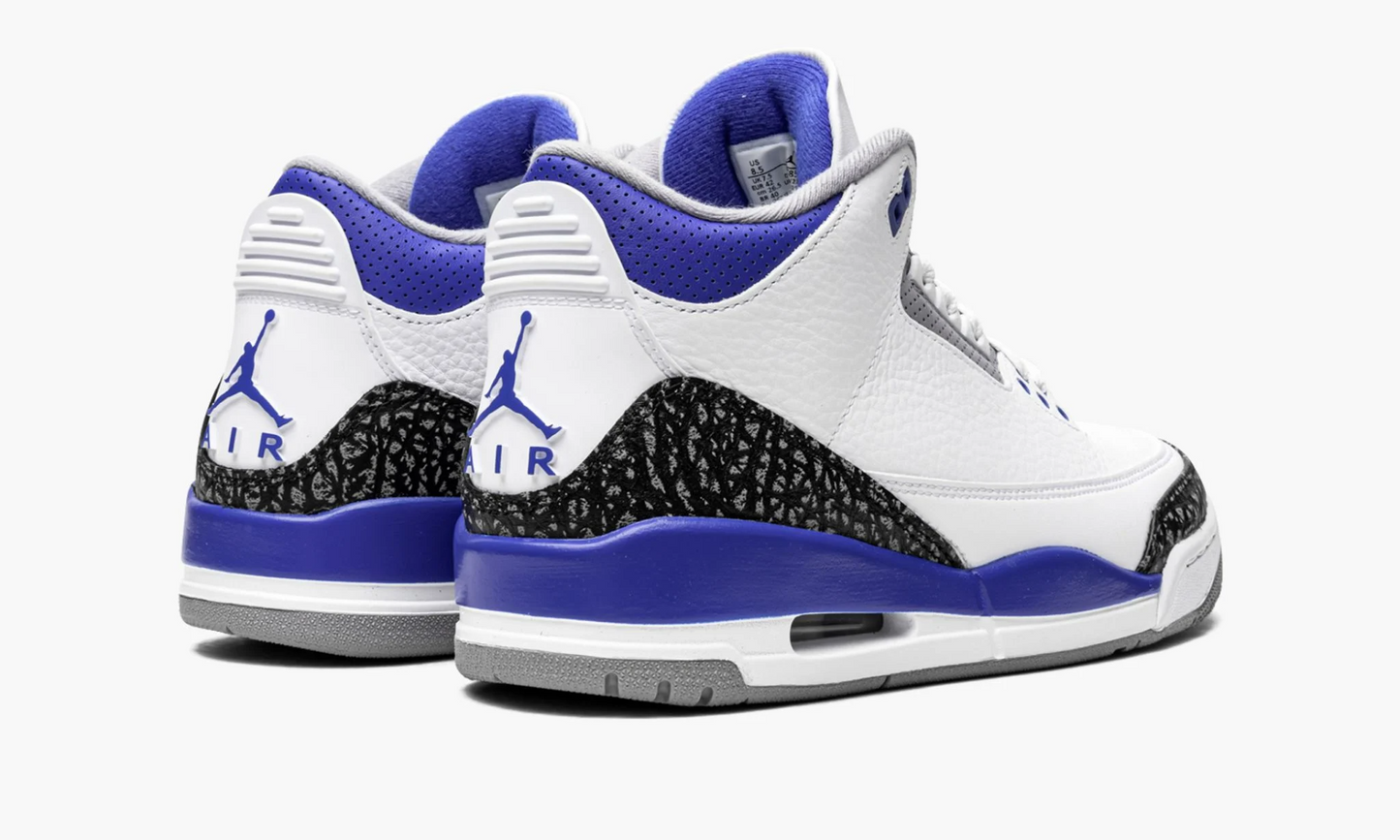 Air Jordan 3 Retro 'Racer Blue' - CT8532 145