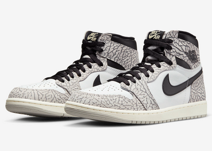 Jordan 1 Retro High OG White Cement