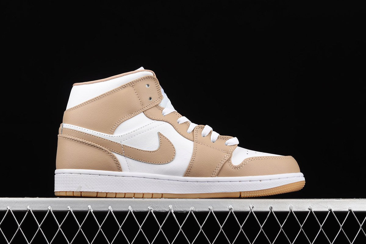 Air Jordan 1 Mid 'Tan Gum'