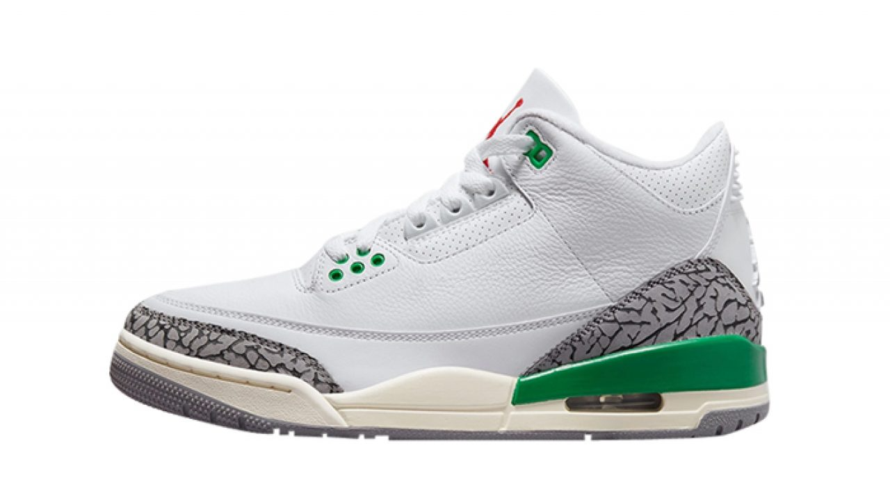 Jordan 3 Retro Lucky Green (W)